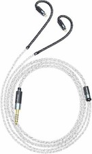 0.78mm 2Pin 4.4mm 5N OFC Silver Plating+Graphene Cables for Audeze iSINE20