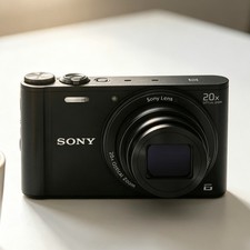 Sony Cyber shot DSC-WX350 Digital Camera 18.2MP Maximum Resolution Compact Black