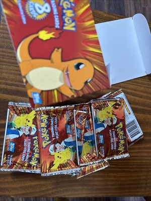 Pokémon Topps Display mit 10 Booster Packs Empty