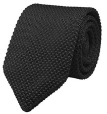 Men's 2" Vintage Casual Formal Skinny Knit Tie Knitting Necktie Pointed Bottom