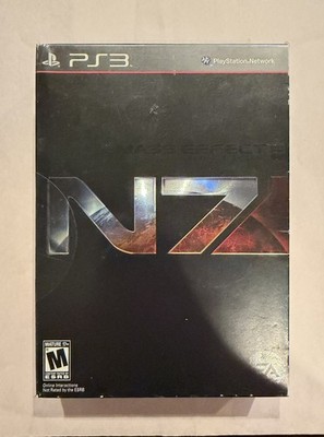 Mass Effect 3 -- N7 Collector's Edition; CIB w/ Patch (Sony PlayStation 3, 2012)