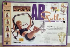 Original Purple Ab Roller Plus Crunch Rocker Abdominal Excersize New In Box NIB