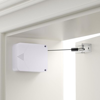 Retractable Automatic Door Closer with Anti-Slam Function - No-Screw Install ...
