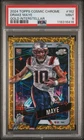 2024 Topps Cosmic Chrome Drake Maye Interstellar Gold /50 PSA 9