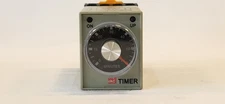 Baomain Time Relay AH3-3 DC 24V 60s 60 Seconds Timer Power ON Delay with Base...