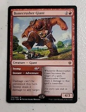 Bonecrusher Giant Throne of Eldraine Regular MTG 