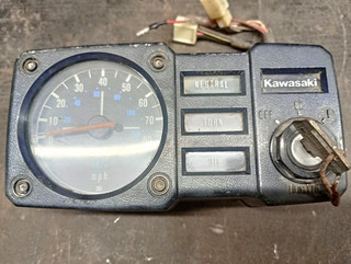 Kawasaki AE50 Clocks and Ignition With Key