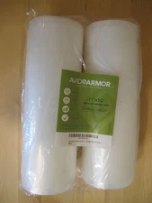 Avid Armor 2 Pack 11" X 50' (100 Total Feet) Food Vacuum Sealer Bag Rolls