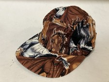 Vintage Yo Wear Maxx Boxer 5 Panel Hat Skater NOS Horse Design 100 Cotton