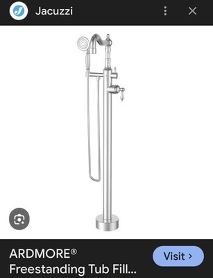 Jacuzzi Ardmore Freestanding Tub Filler