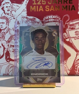 2025-26 TOPPS Los Blancos -Real Madrid - Endrick/99 Autograph