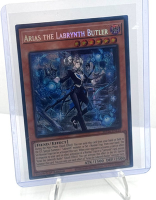 Near Mint Arias the Labrynth Butler - MP24-EN116 - Prismatic Secret Rare - 1st E