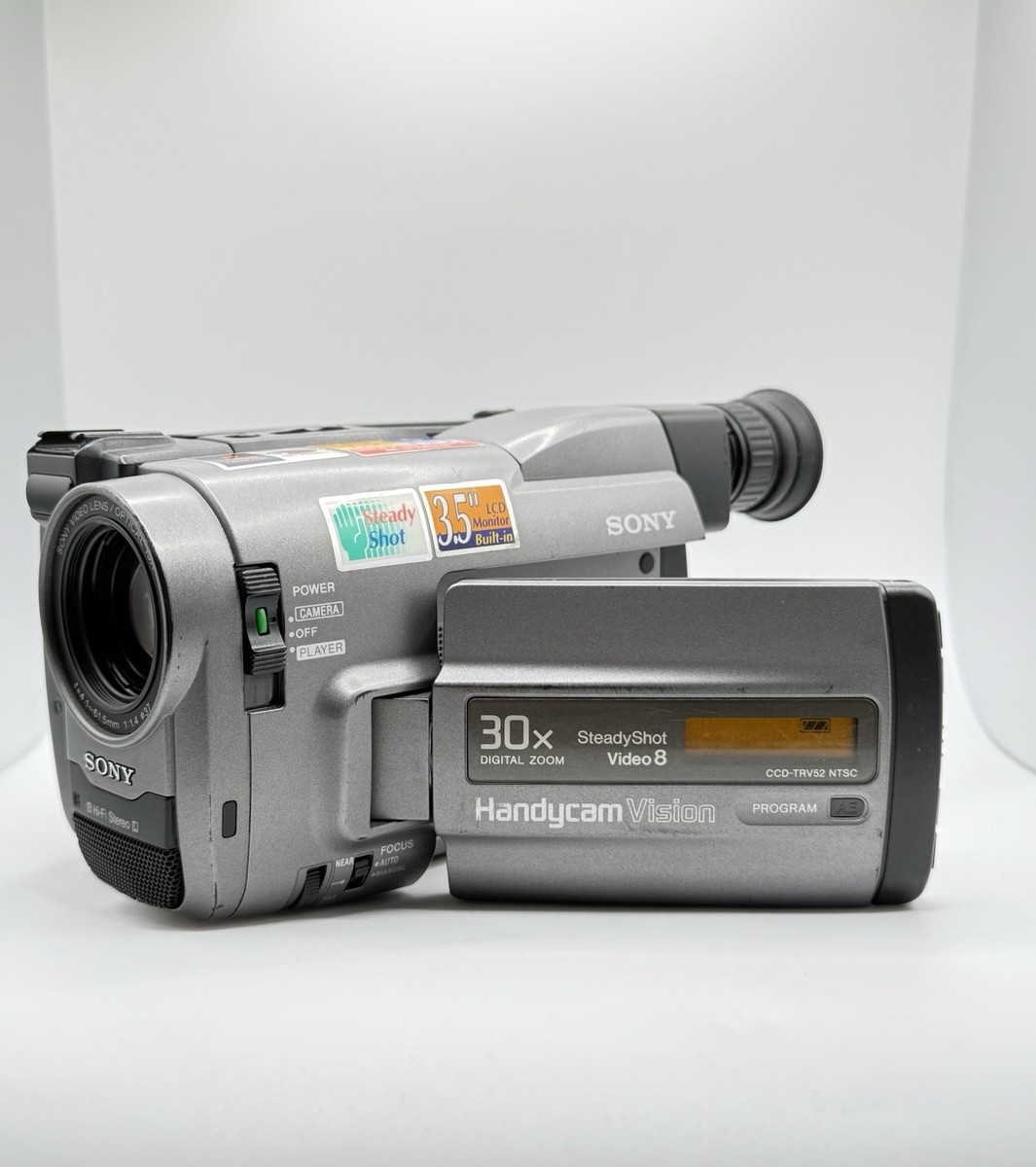 SONY videoHi8 Handycam CCD-TRV90 ⑧ Sony Handycam CCD-TRV52 8mm Analog Camcorder for sale online