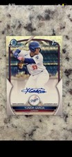 2023 Bowman Chrome Yunior Garcia Superfractor Auto RC 1/1 Dodgers!