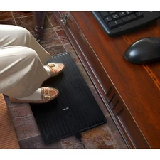 Electric Foot Warmer Floor Mat Heated Rest Cold Feet Waterproof Rubber 90-Watt