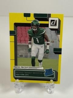 2022 Donruss #328 Ahmad ''Sauce'' Gardner Yellow Press Proof