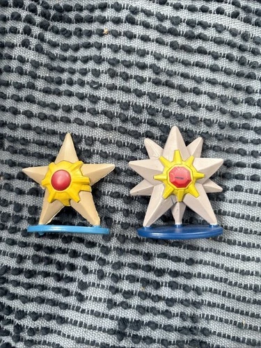 Pokemon Staryu + Starmie TOMY Figures CGTSJ Nintendo 90s Vintage