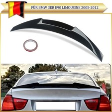 Heckspoiler Lippe f�r BMW E90 Limo 05-11 M4 Style hochgl�nz Schwarz Heckfl�gel