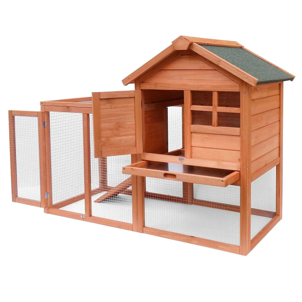 Cabane clapier à lapins rongeurs poulailler lapinière ou autres petits animaux - Photo 1/1