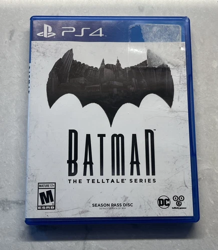 Batman The Telltale Series Season Pass Disc Sony PlayStation 4, 2016 TESTED PS4