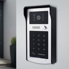 Silver Camera Password  ID Access For Video Door Entry Phone Call System