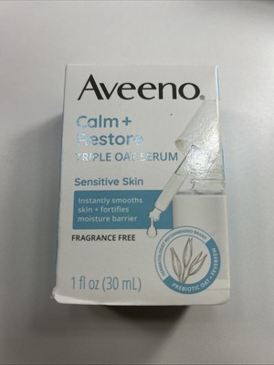Aveeno Calm+ Restore Face Serum Daily Use - 1oz.