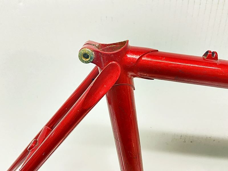 3RENSHO Super Record Export Chromoly Road Freme Set Red ST530