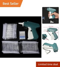 Ultimate Clothing Tag Gun Kit: Fast Trigger with 1000 Fasteners 5 Needles