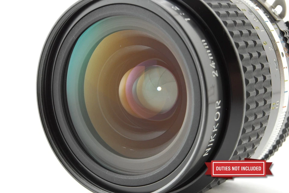 [Excelente COMO NUEVO] NIKON Ai-s Ais NIKKOR 24mm F/2 SLR Lente Gran Angular Montaje F de JAPÓN Foto 3 de 4