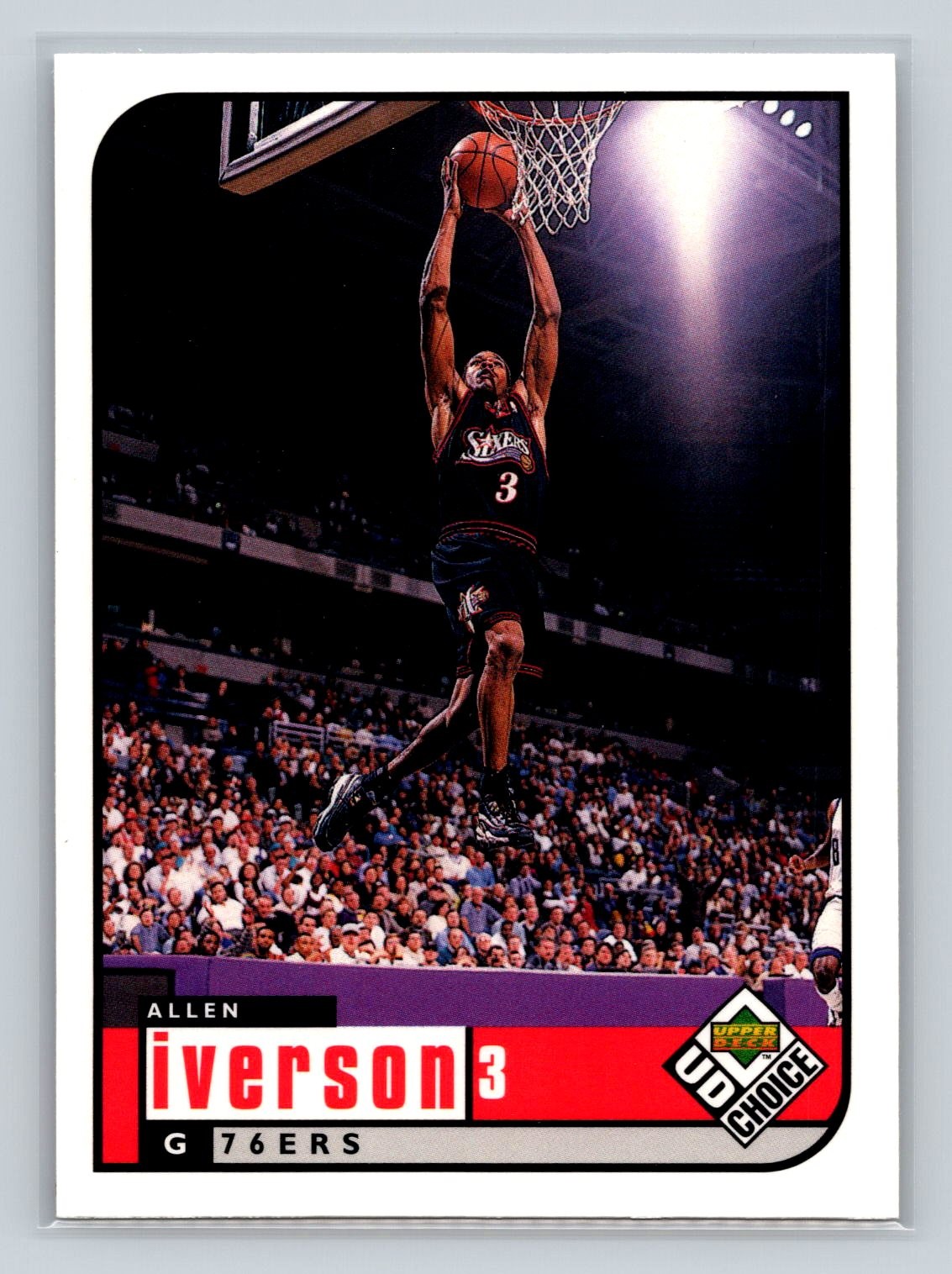 1998-99 UD Choice Preview #105 Allen Iverson Philadelphia 76ers