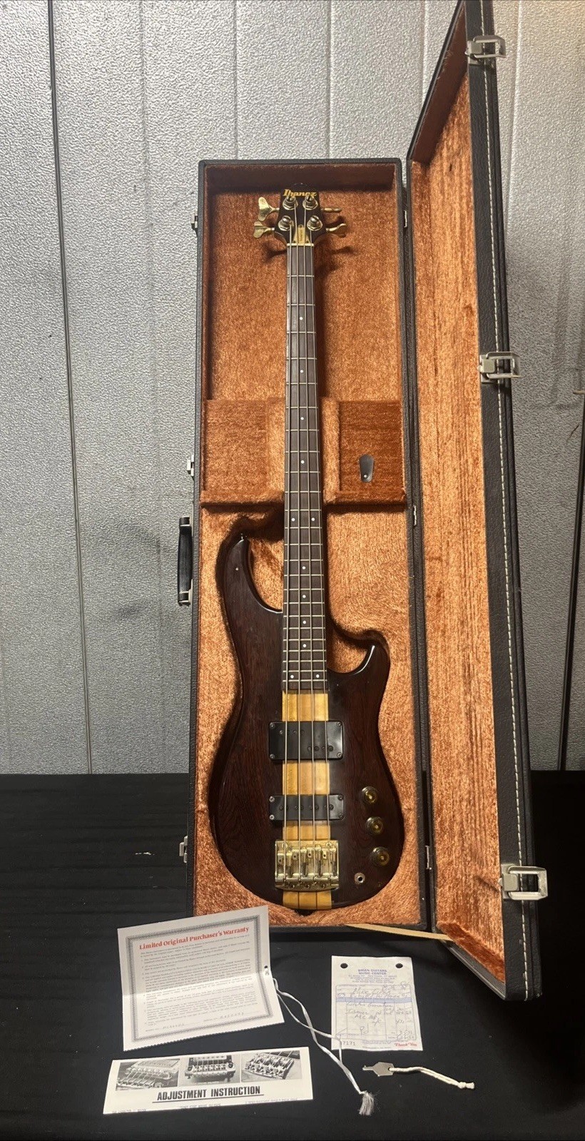 Ibanez Electric Bass MC888DS Serial K830449 Vintage 1983 Musician Electric Bass