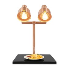 Commercial Dual Head Food Warming Lamp Electric Warming Lights for Food Service