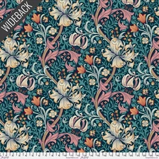 Golden Lily Wideback (108 Inch) in Teal | Red House | Free Spirit