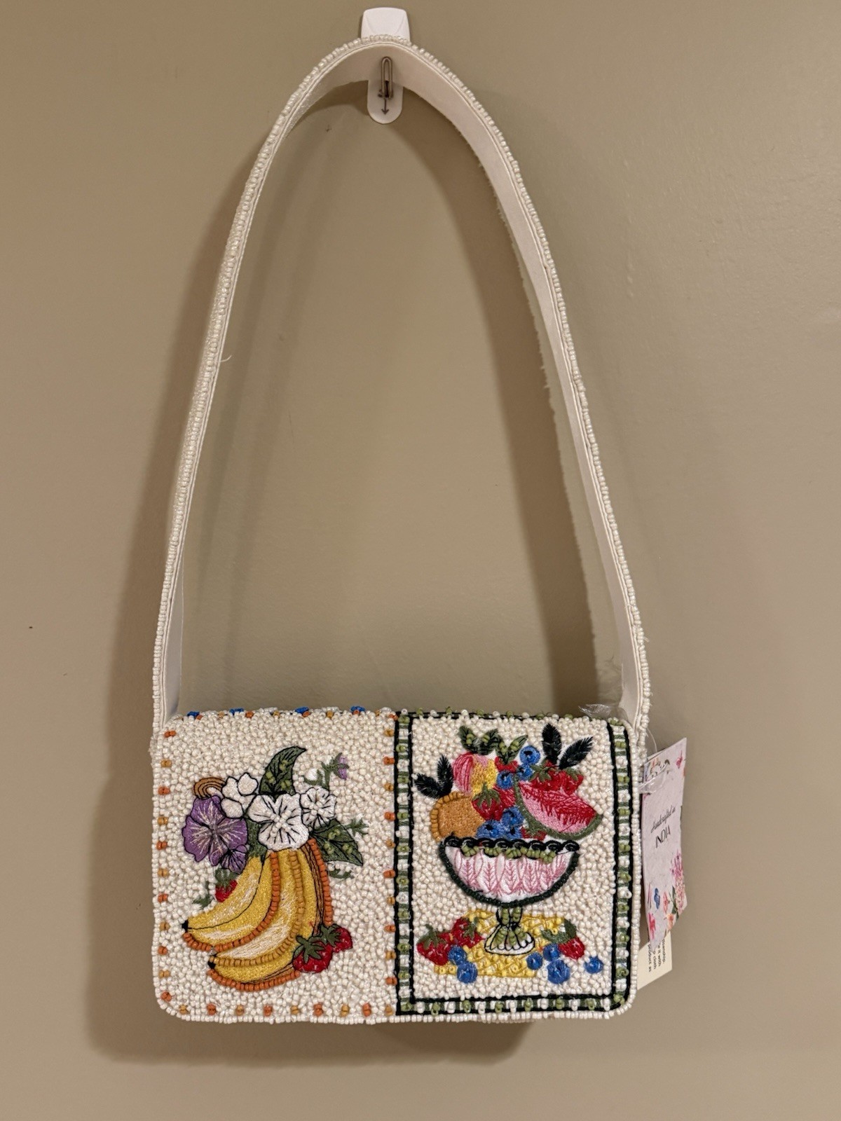 Nueva Bolsa de Bebidas Fruta Limón/Plátano Con Cuentas Viral Hecha en India