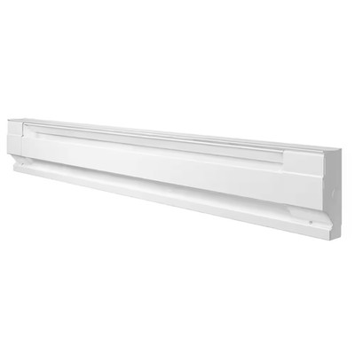 48 In. 208-Volt 1,000-Watt Electric Baseboard Heater in White