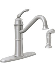 Moen Wetherly 87999SRS High-Arc Kitchen Faucet -Spot Resist Stainless