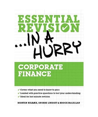 Corporate Finance, Morten Helbaek, Snorre Lindset, Brock Mclellan