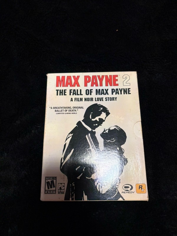Max Payne 2 the Fall of Max Payne PC Video Game with Slipbox