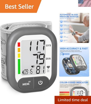#ad #ad Blood Pressure Monitor Adjustable Wrist Cuff for Home Use Automatic BP Machin... $35.37