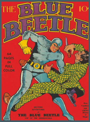 Blue Beetle #1: Golden Age Superhero Comic (Blue Beetle (Golden Age Comic))