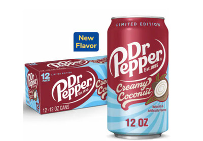 Dr Pepper Creamy Coconut LIMITED EDITION 12 Pack - SAME DAY SHIPPING