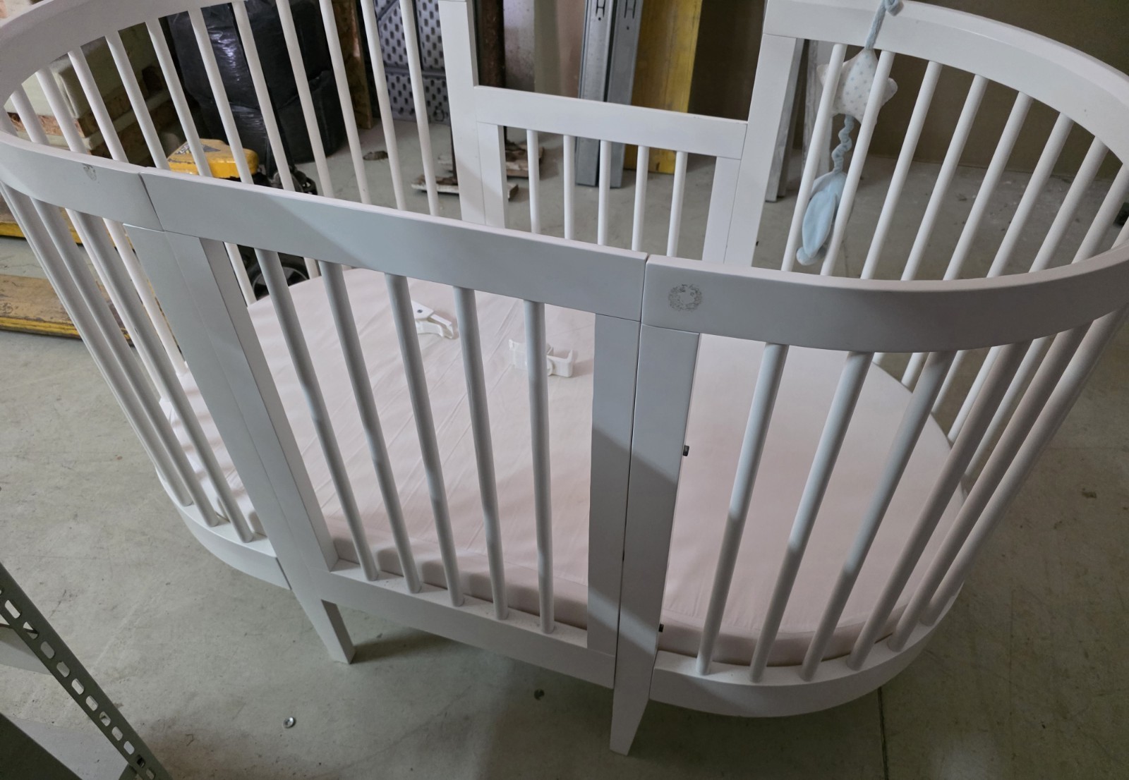 Culla lettino Pali Lab 03 bianco per neonati e bambini foto 3