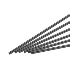 10 Pack Carbon Fiber Rod, 4mm x 150mm, RC Plane DIY Tool, Wing Tube, Quadcopter