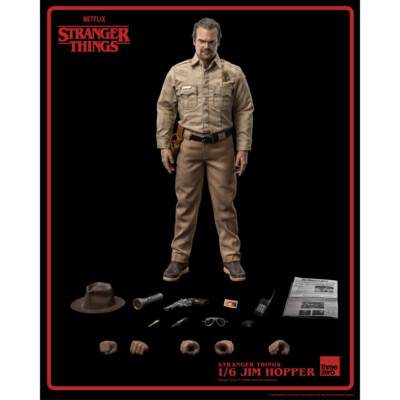 Stranger Things  - Season 1 - Jim Hopper 1:6 Figur ThreeZero