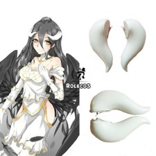 Anime Overlord Albedo Black Wings Demon Handmade Cosplay Prop Halloween Prop