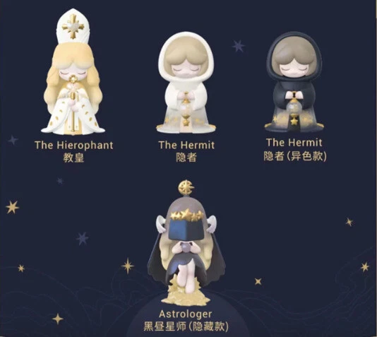 52TOYS Laplly Canción del Tarot Serie Caja Ciega Confirmada Figura Hot Toys Regalo Foto 3 de 4