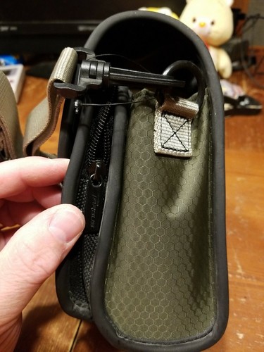 (NWOT) Targus Camera Carry Bag (Universal) Green & Black w/ Strap - Fast Ship - Picture 4 of 6