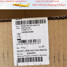 1 PCS NEW PHOENIX 2320270 QUINT-UPS/1A/1A/500VA power supply Fast shipping