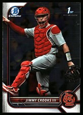 2022 Bowman Chrome Jimmy Crooks III Prospects #BDC-178