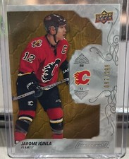 JAROME IGINLA 2019-20 Upper Deck Engrained Base 097/299